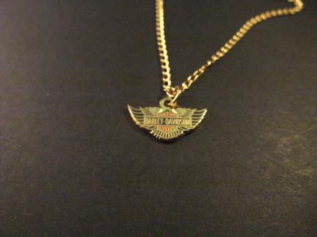 Harley-Davidson motorcycles goud-goudkleurige halsketting met logo